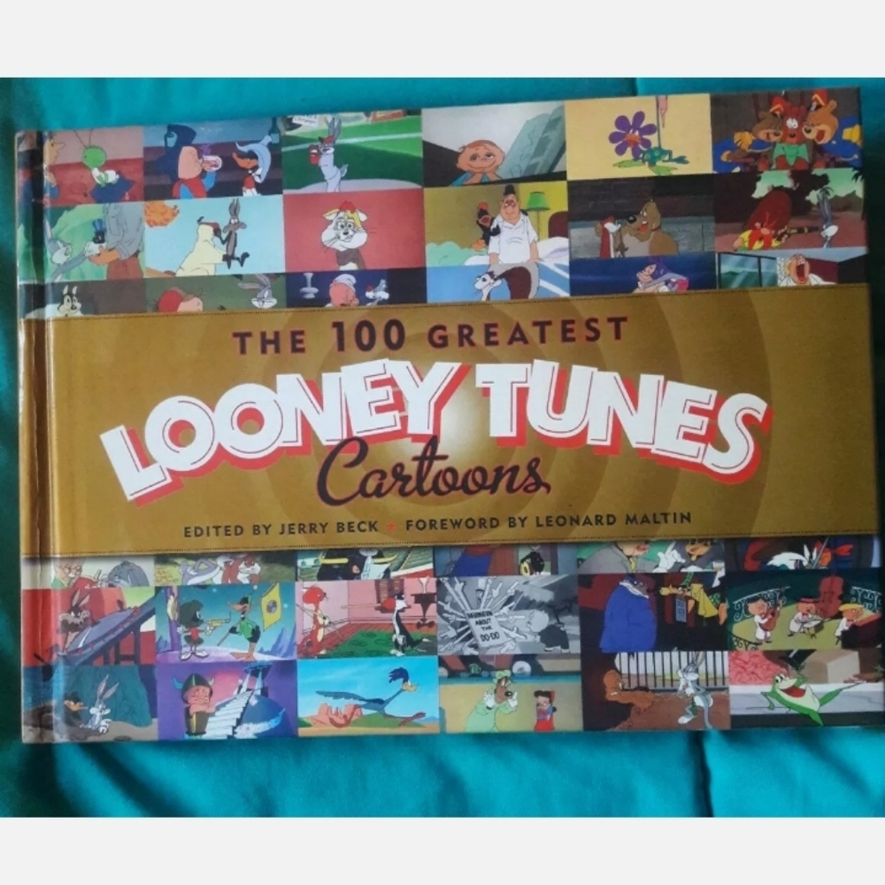 100 Greatest Looney Tunes Cartoons Hardcover Book